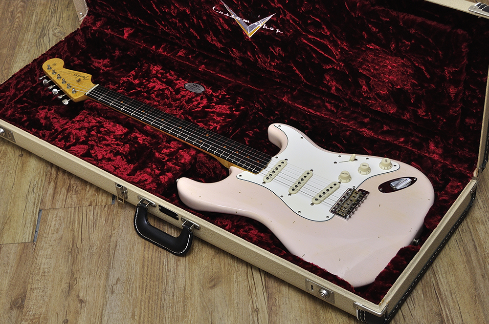 Fender Custom Shop 63 StratoCaster Shell Pink Journeyman Relic